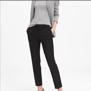 Banana Republic Ryan fit black pants 10